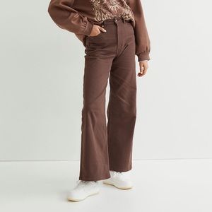 Brown baggy jeans H&M size 0